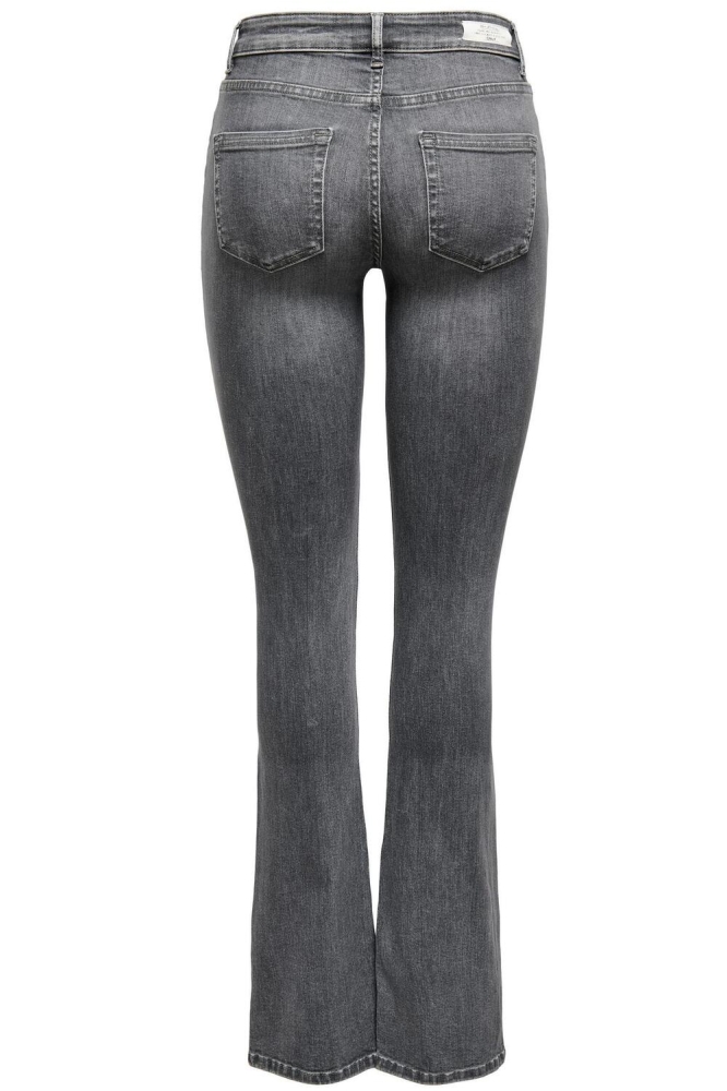 ONLBLUSH LIFE MID FLARED TAI0918 15233721 GREY DENIM